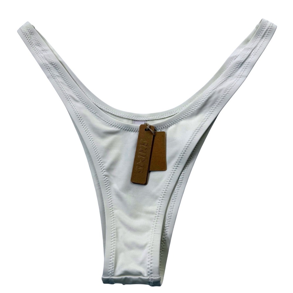 SKIMS Swim Micro Tanga Bikini Bottom Marble XL